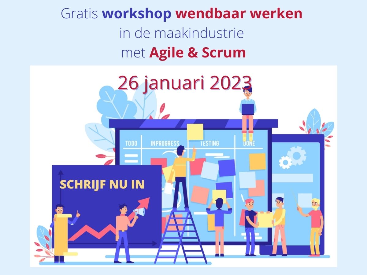 Workshop wendbaar werken in de maakindustrie met Agile & Scrum (1)